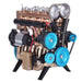 Teching Engine Kit 4 Cylinder Car Engine Assembly Kit Gift Collection DM13-B - enginediy