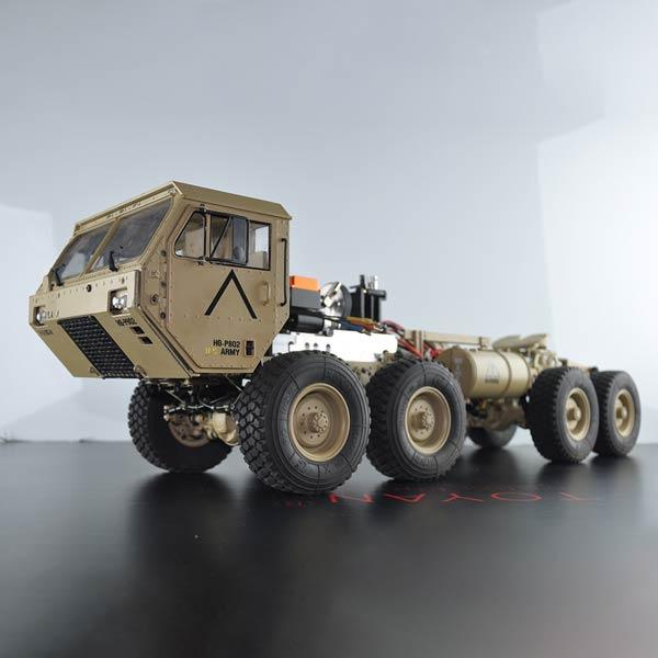 Toyan Military Truck 1/12 2.4G RWD RC Car 4 Stroke Methanol Engine OFF-Road Vehicle - enginediy