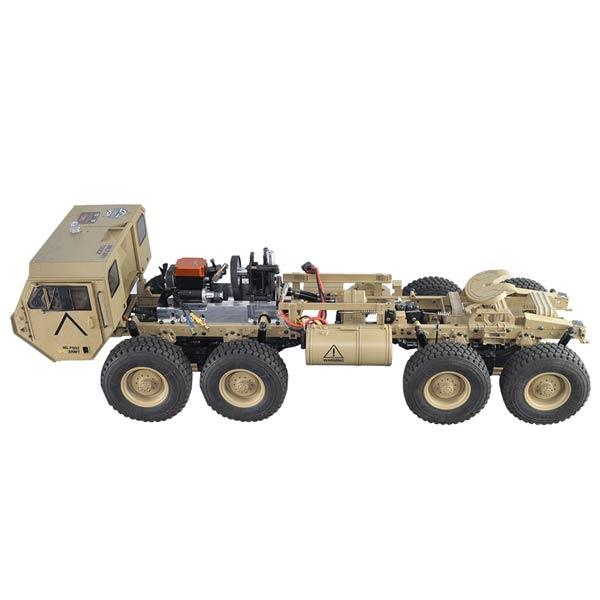 Toyan Military Truck 1/12 2.4G RWD RC Car 4 Stroke Methanol Engine OFF-Road Vehicle - enginediy