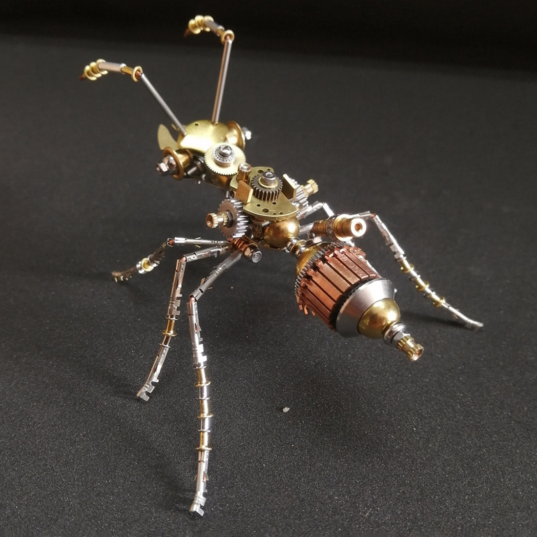 3D Metal Mini Ant Puzzle Steampunk DIY Assembly Model Kit 190PCS