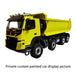 JDMODEL JDM-65 1/14 8x8 Electric RC Heavy Hydraulic Dump Truck Remote Control Construction Vehicle Model - enginediy