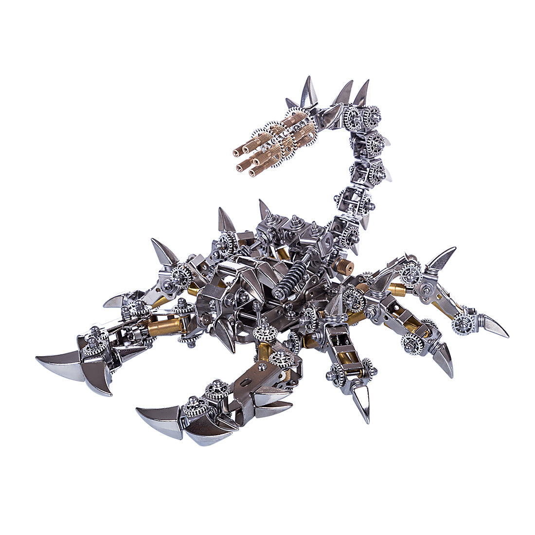 3D Puzzle Model Kit Mechanical  War Scorpion Metal Games DIY Assembly Jigsaw Crafts Creative Gift - enginediy