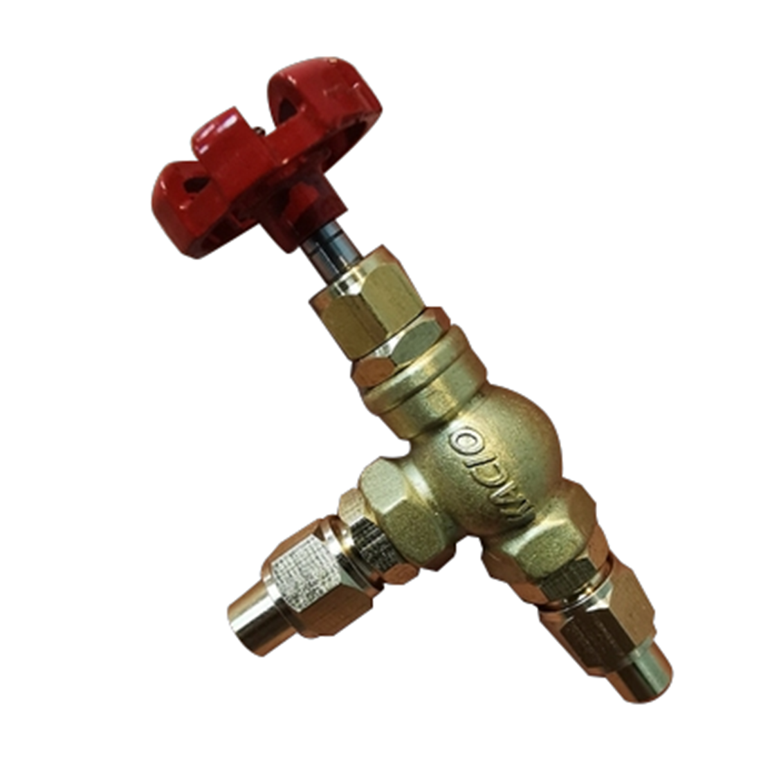 Angle Stop Valve for KACIO Steam Engine Boiler Model