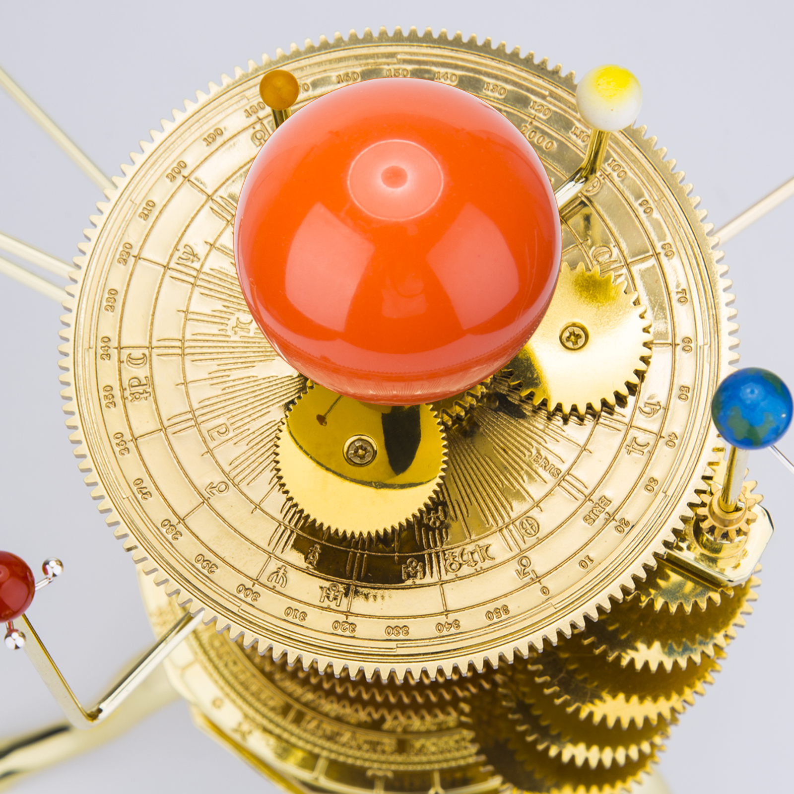 Orrery Solar System Eight Planet Model Kit - Build Your Own Solar System - 200Pcs Metal Solar System Eight Planet Model Kit