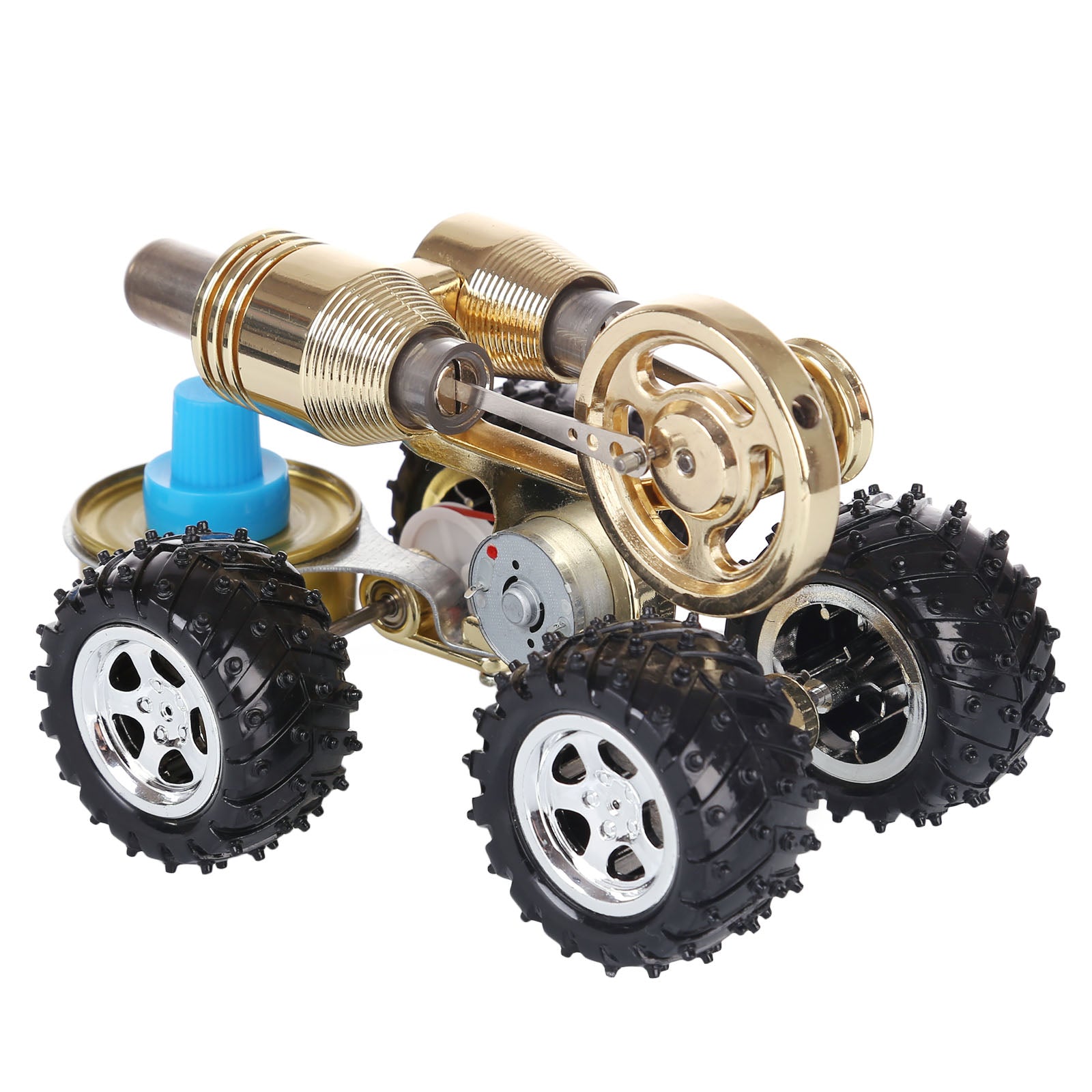 Stirling Engine Car Model Stirling Engine Vehicle Educational Toy STEM Engine Model Creative Gift