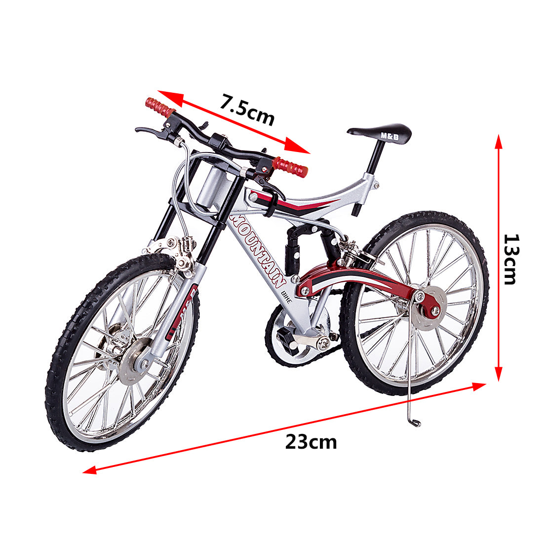 3D Metal Puzzle Retro Nostalgic Road Mountain Bike Model DIY Simulated Decoration Bicycle Model Kit for Adults Kids