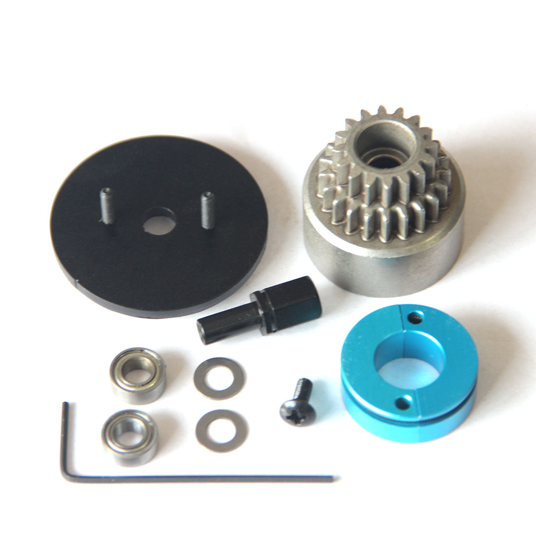 Singe/Double Gears Clutch RC Ship Modify Kit for TOYAN FS-L200 Engine - enginediy