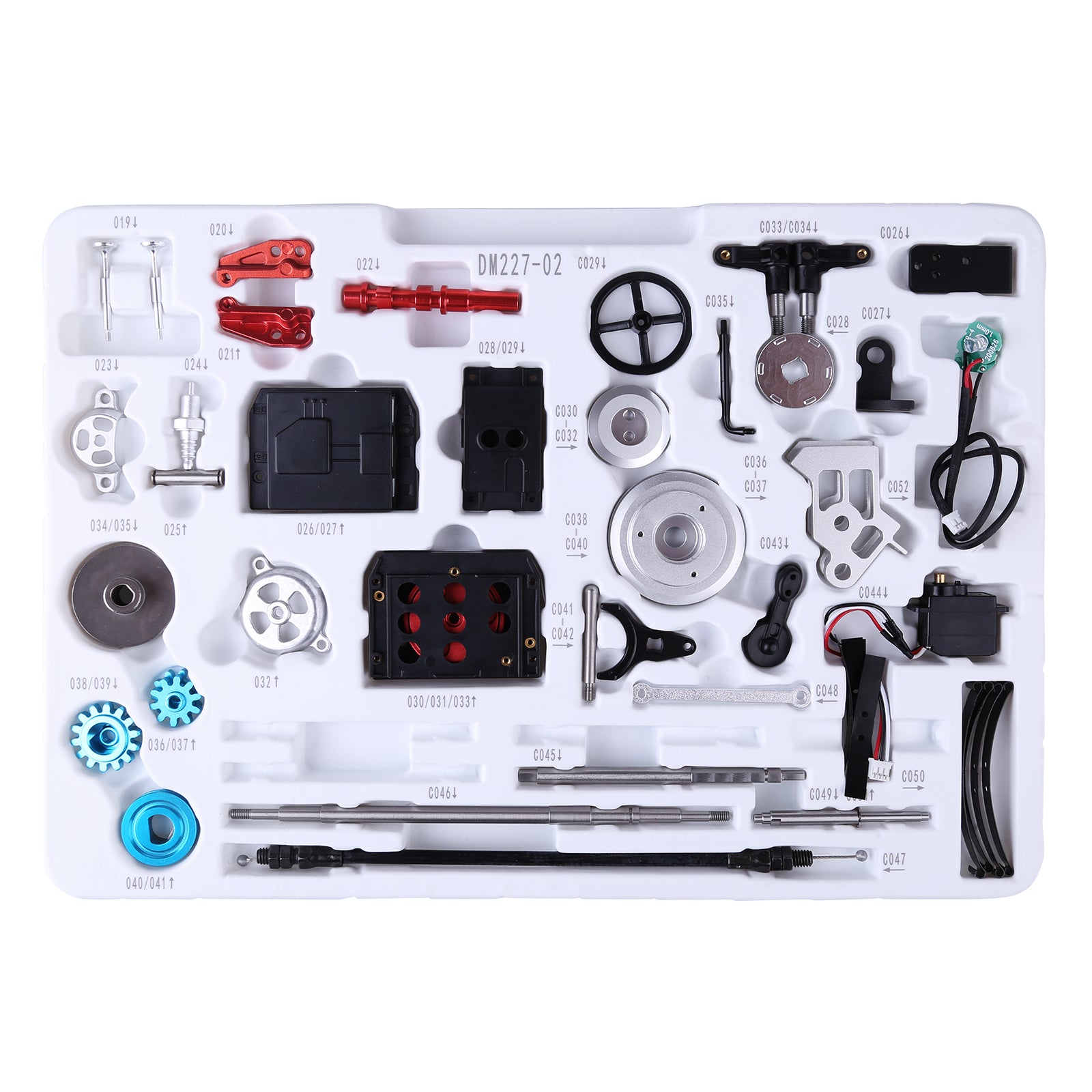 Teching Classic Car Engine Assembly Kit Mini Electric Single-cylinder Engine Metal Mechanical Model High Level Educational Collection - enginediy