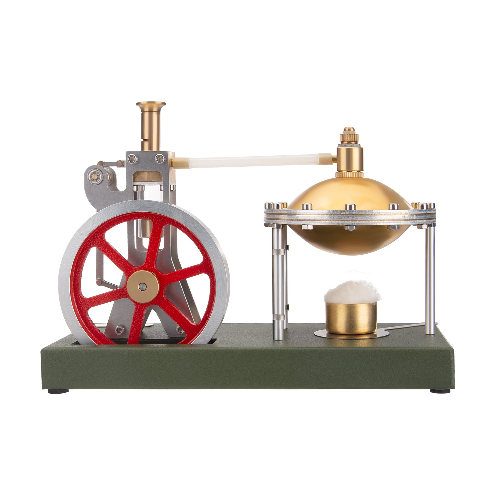 ENJOMOR DIY Hero's Steam Engine Kit with Boiler