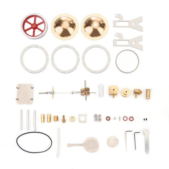 ENJOMOR DIY Hero's Steam Engine Kit with Boiler