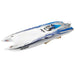 TFL 1133 Electric Brushless Dual-motor CAT Catamaran RC Boat Model with 3674/2075KV Brushless Motor and 120A ESC ARTR Version - Blue - enginediy