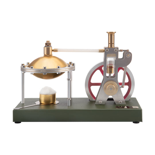 ENJOMOR DIY Hero's Steam Engine Kit with Boiler