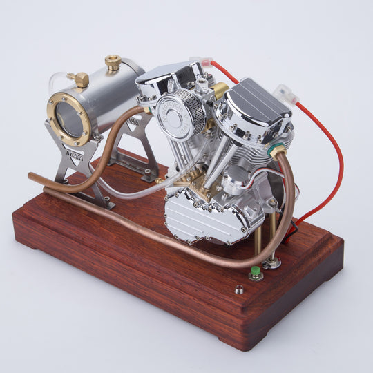 CISON FG-VT9 9cc V2 Engine and Original Parts V-twin 4-Stroke Air-cooled Motorcycle Engine