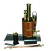 Vertical Boiler Steam Boiler Model for Steam Ship Engine Model - 230ml - enginediy