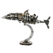 3D Puzzle Model Kit Mechanical Shark with Display Support Metal Games DIY Assembly Jigsaw Crafts Creative Gift-209PCS