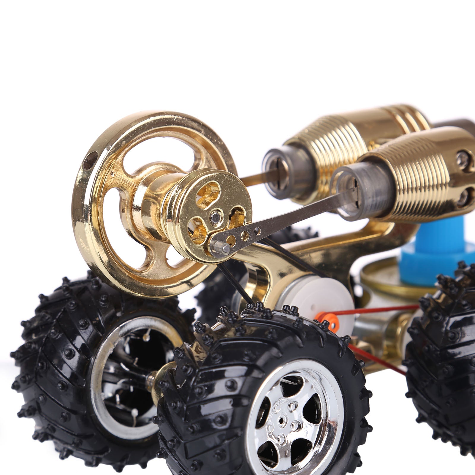 Stirling Engine Car Model Stirling Engine Vehicle Educational Toy STEM Engine Model Creative Gift