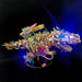 3D Metal Mechanical Dragon Crafts DIY Assembly Model Kit Art Device for Kids, Teens and Adults-2030+PCS