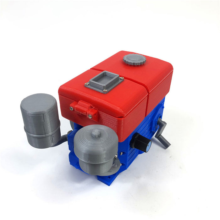 3D Printing Walking Tractor Single Cylinder Diesel Engine Internal Combustion Engine Model