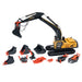 JDMODEL JDM-106 1/14 V2 Electric RC Hydraulic Heavy Excavator Navvy Remote Control Construction Vehicle Model - enginediy