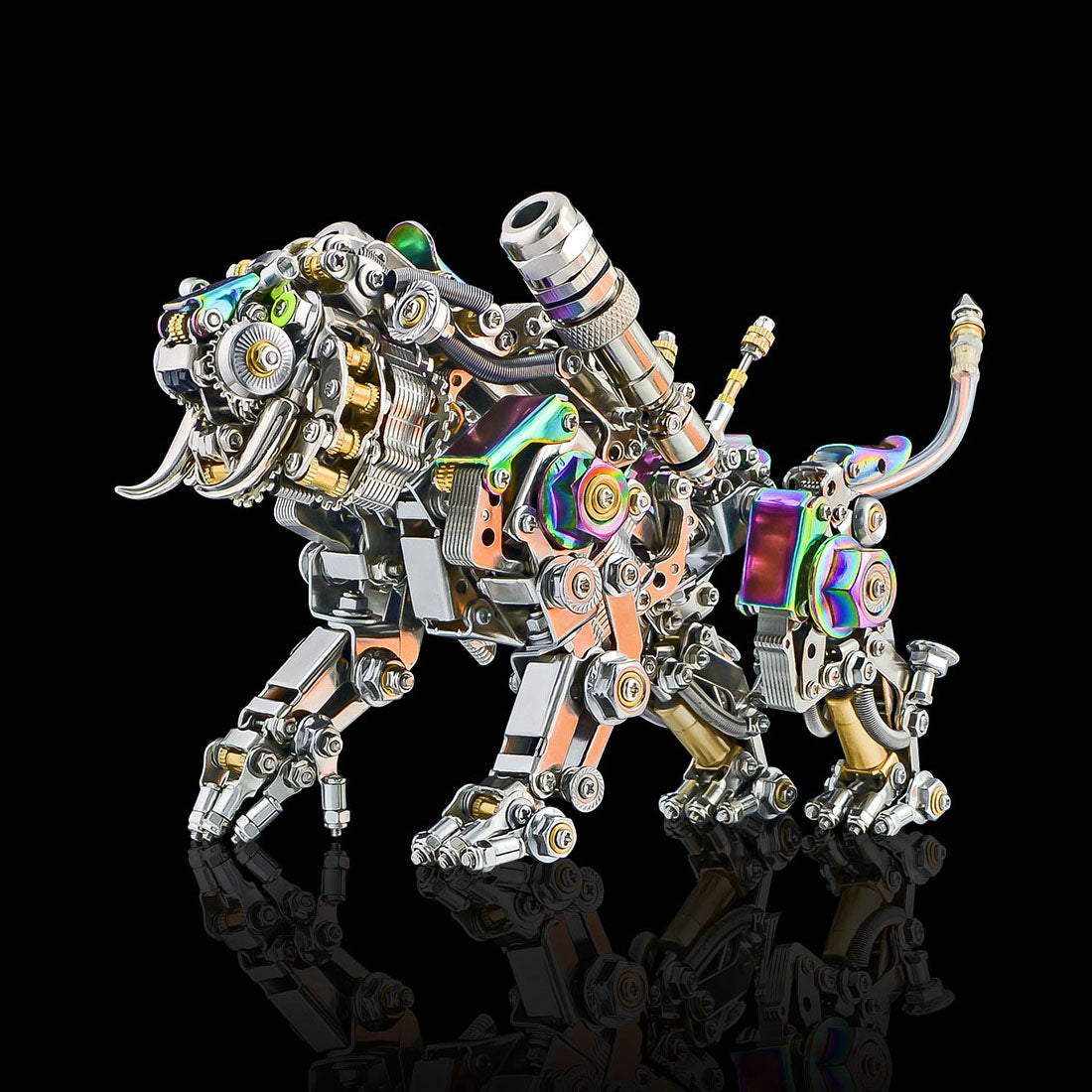 Tiger Wing 3D Metal Model Kit Accessories for Bengal Tiger, Saber-toothed Tiger