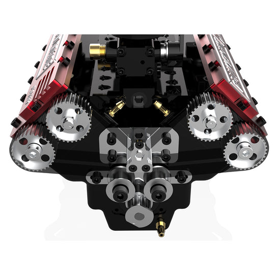 TOYAN V8 Engine FS-V800 28cc Nitro Engine - Build Your Own V8 Engine - V8 Engine Model Kit That Works