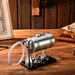 Steam Engine Working Model - Mini Steam Engine Models Starting Up And Running - Full Metal Retro Steam Engine Model with Heating Boiler - Enginediy - enginediy