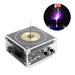 Bluetooth Musical Tesla Coil Plasma Speaker with Long Arc and Bluetooth Music Dual Mode Vinyl Record Shaped - enginediy